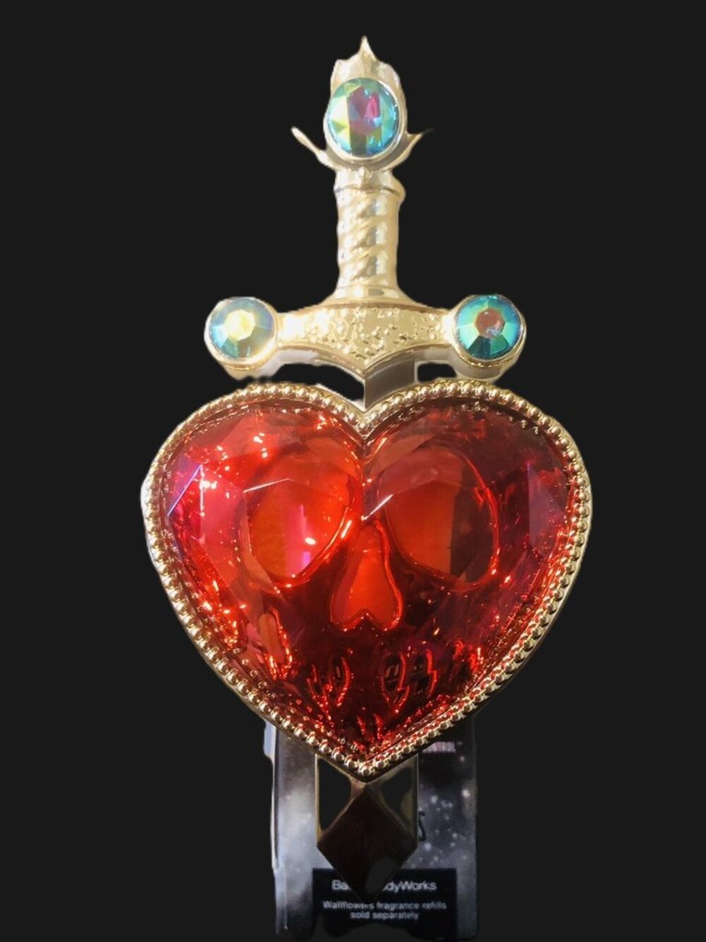 WALLFLOWERS DISNEY VILLAINS EVIL QUEEN LIGHT UP HEART Dagger Plug In Diffuser
